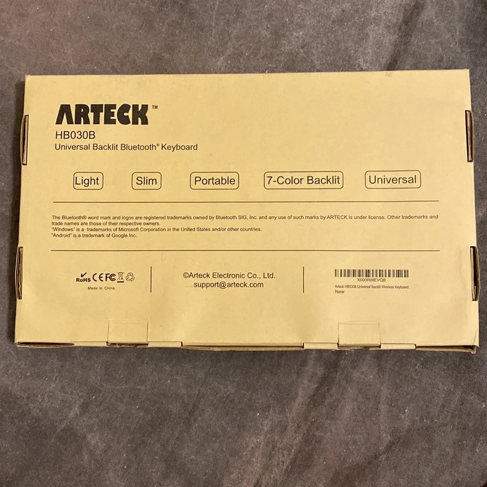 Article Bluetooth keyboard